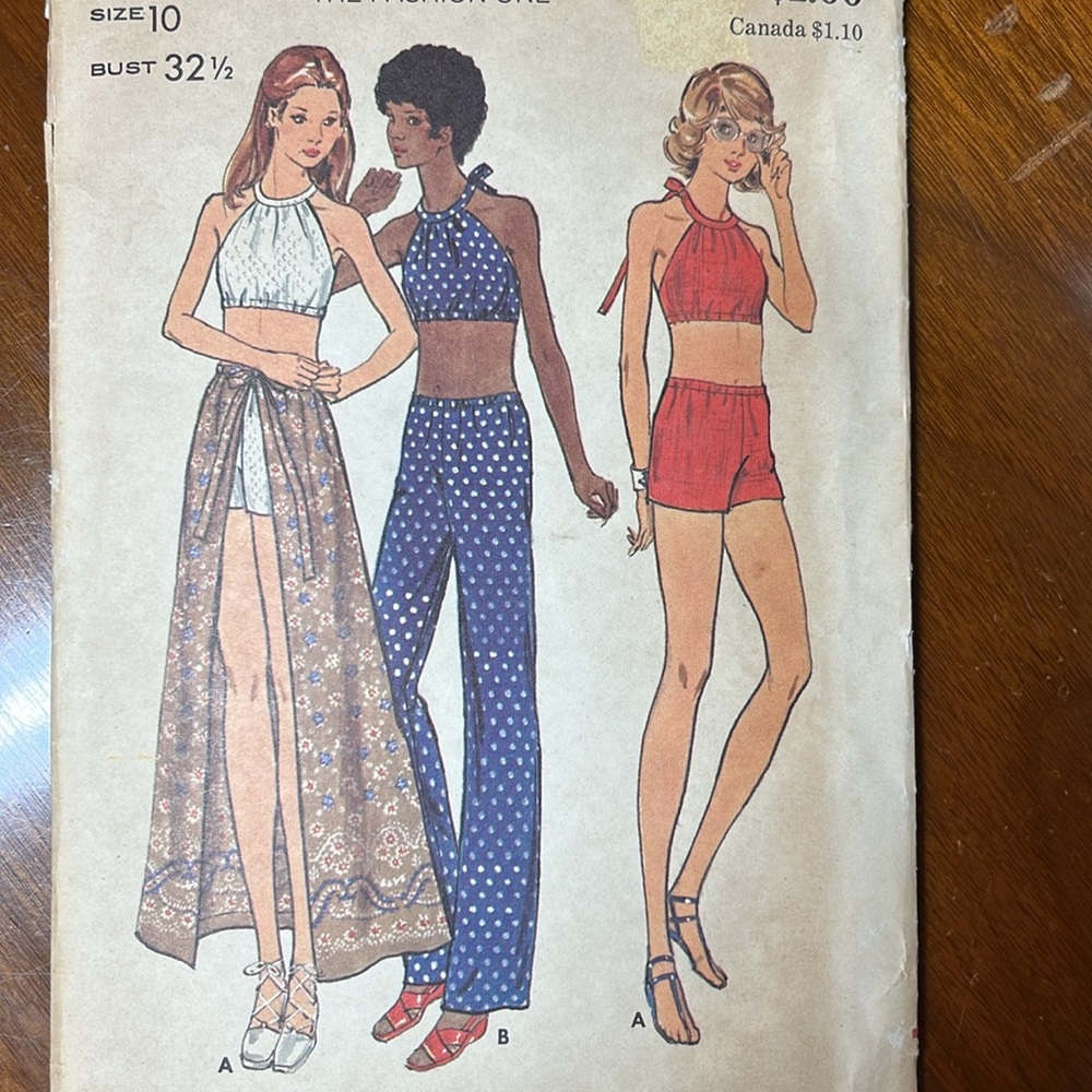 Vintage Butterick #6702 Size 10 UNCUT Pattern - Picture 10 of 11